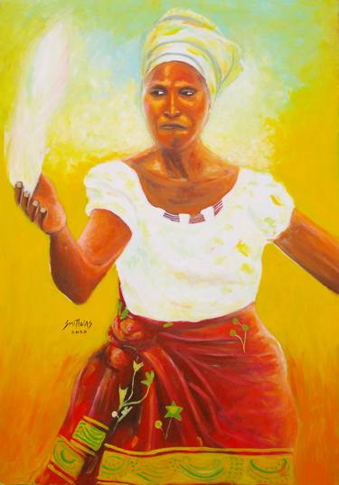 Original World Culture Paintings by Smith Olaoluwa