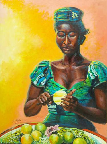 Original World Culture Paintings by Smith Olaoluwa