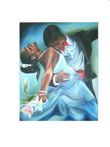 Print of Fine Art Love Paintings by Smith Olaoluwa