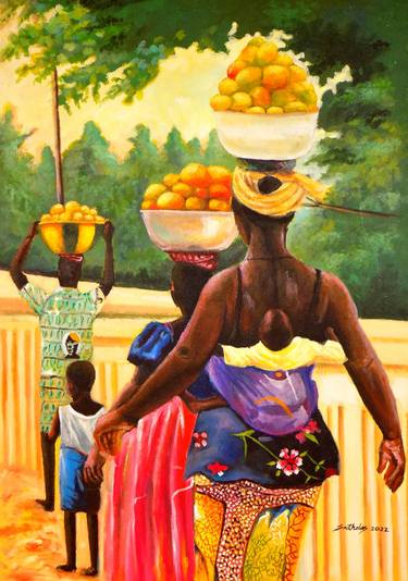 Print of World Culture Paintings by Smith Olaoluwa