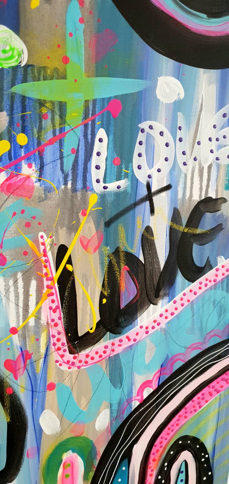 Original Abstract Expressionism Abstract Painting by Suely Blot