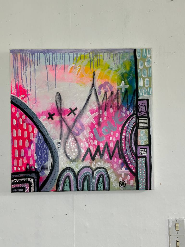 Original Expressionism Abstract Painting by Suely Blot