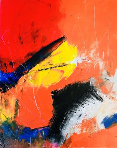 Original Abstract Paintings by Suely Blot