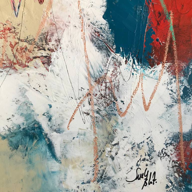 Original Abstract Painting by Suely Blot