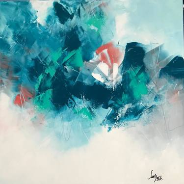Original Art Deco Abstract Paintings by Suely Blot