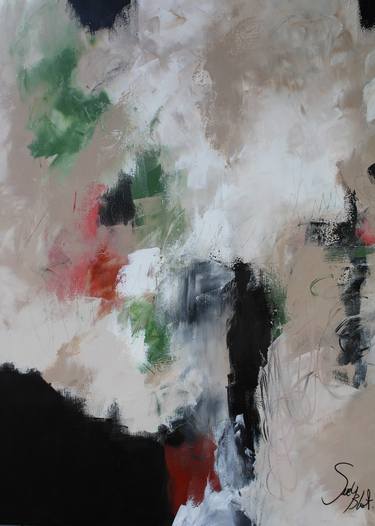 Original Abstract Expressionism Abstract Paintings by Suely Blot