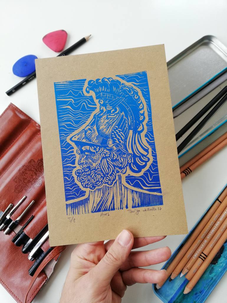Original Figurative Other Printmaking by Thiago De Mello