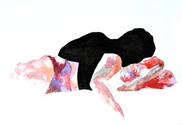 Print of Erotic Paintings by valentini mavrodoglou