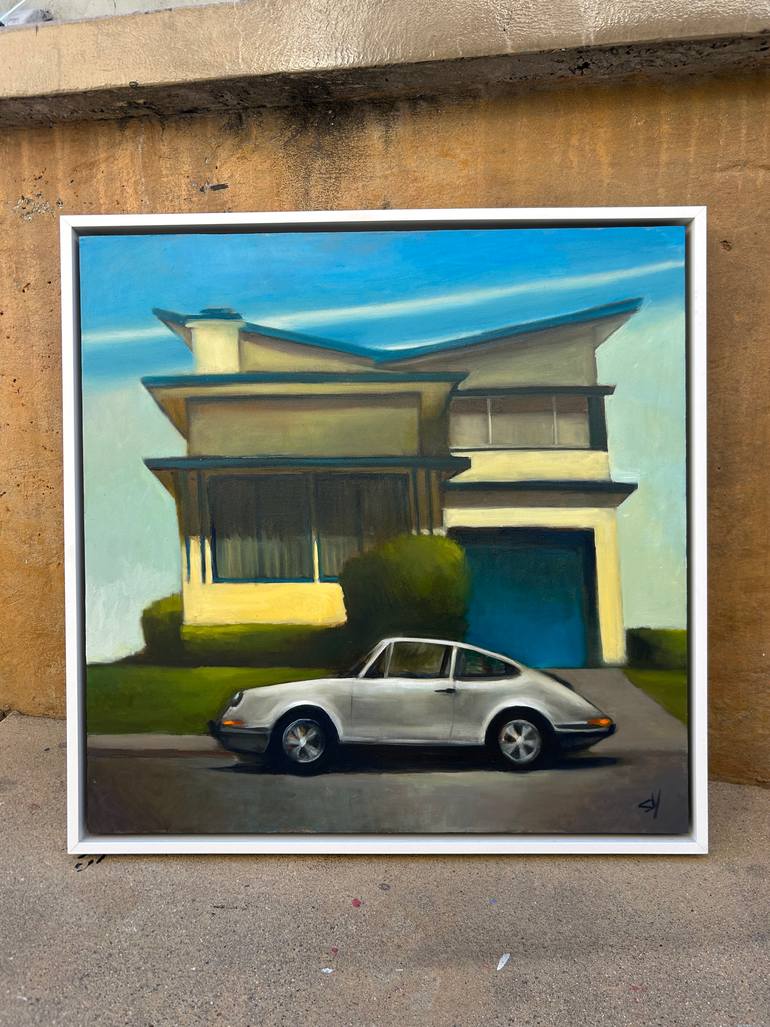 Original Contemporary Architecture Painting by Scott Yeskel
