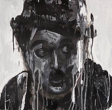 Print of Abstract Expressionism Portrait Paintings by Marcello Castellani