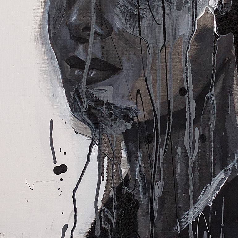Original Abstract People Painting by Marcello Castellani