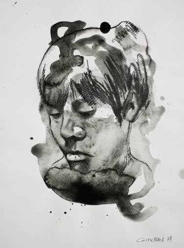 Print of Abstract Portrait Drawings by Marcello Castellani