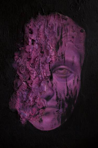 Original Abstract Portrait Paintings by Marcello Castellani