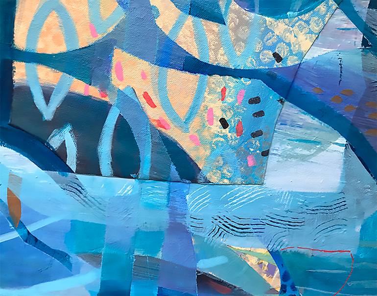 Original Contemporary Abstract Painting by Katia Bulbenko