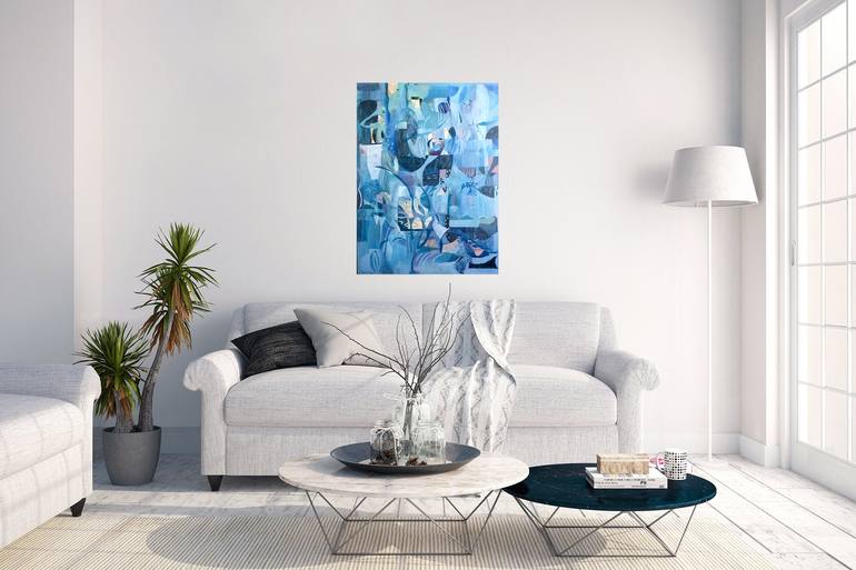 Original Contemporary Abstract Painting by Katia Bulbenko