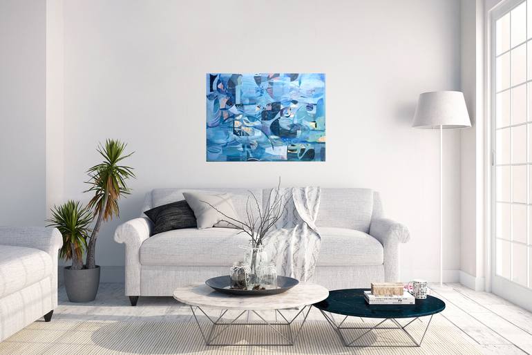Original Contemporary Abstract Painting by Katia Bulbenko