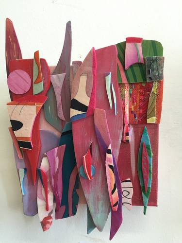 Original Abstract Sculpture by Katia Bulbenko