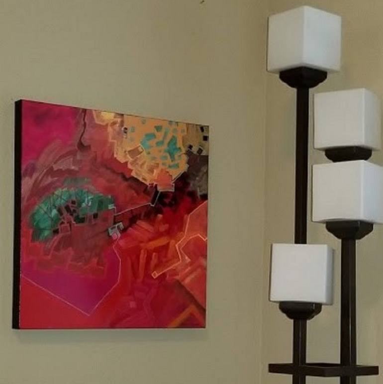 Original Abstract Painting by Connie Adcock