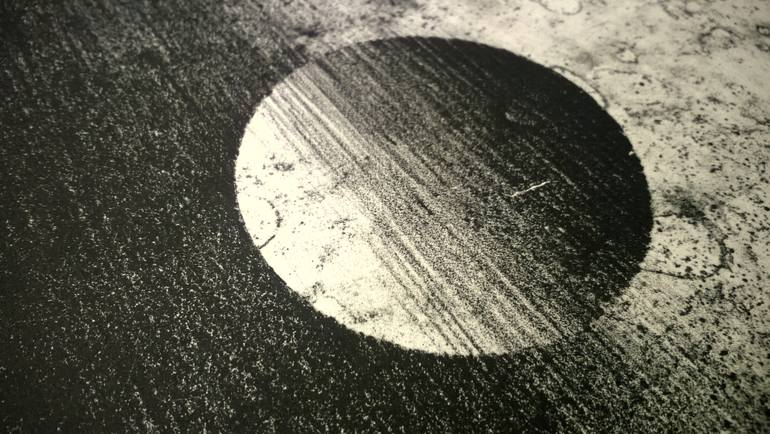 Original Abstract Landscape Printmaking by Teodor Assenov