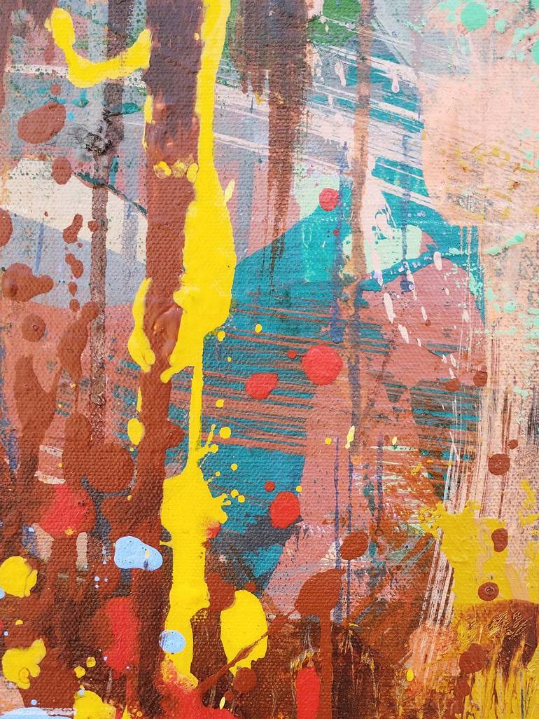 Original Abstract Expressionism Abstract Painting by Prashalee Gaikwad