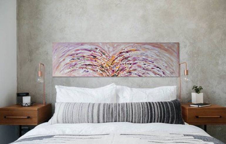 Original Abstract Expressionism Abstract Painting by Elena Parau