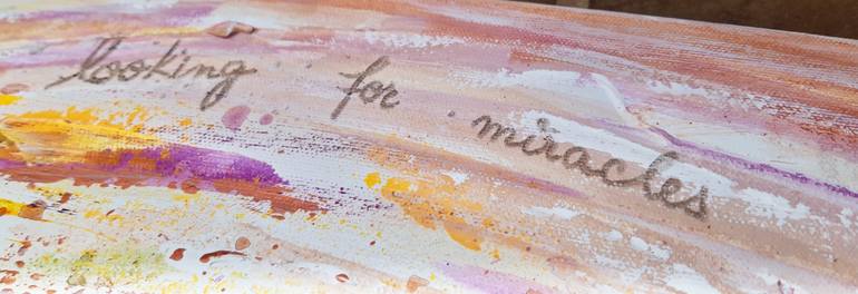 Original Abstract Expressionism Abstract Painting by Elena Parau