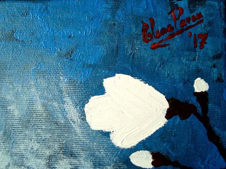 Original Abstract Love Painting by Elena Parau