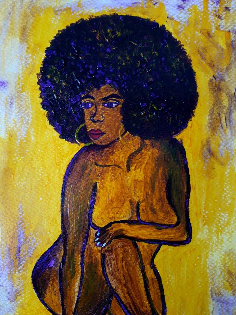 Original Nude Painting by Elena Parau