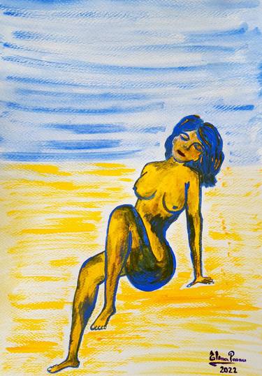 Print of Nude Paintings by Elena Parau