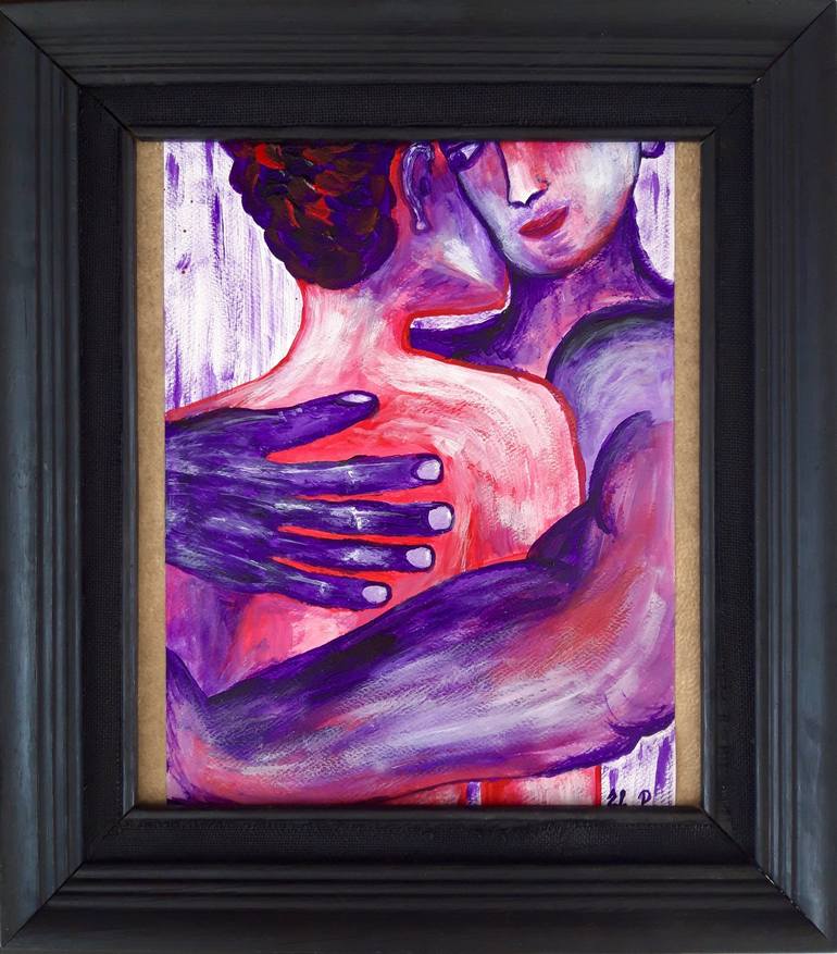 Original Nude Painting by Elena Parau