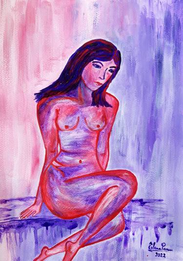 Original Nude Paintings by Elena Parau