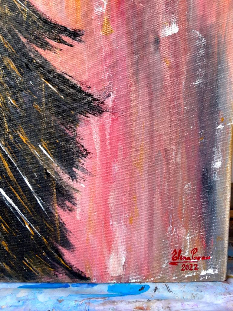 Original Expressionism Love Painting by Elena Parau