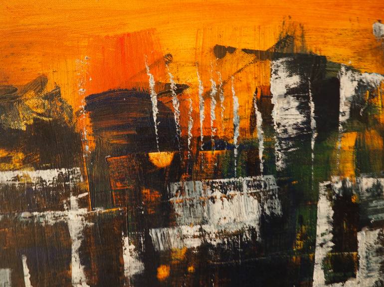 Original Expressionism Abstract Painting by Alex Sojic