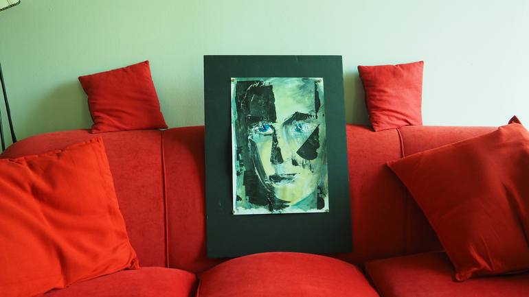 Original Portraiture Men Painting by Alex Sojic