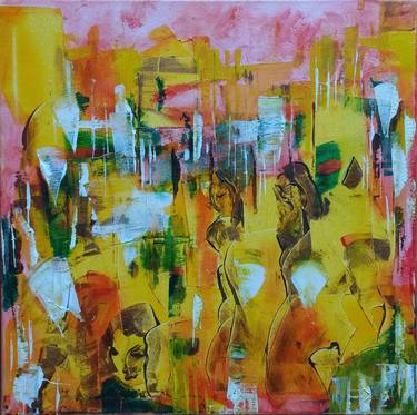 Original Expressionism Abstract Paintings by Alex Sojic