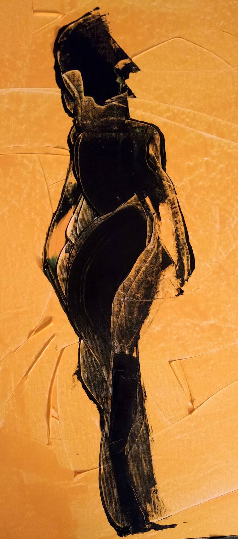 Original Minimalism Women Painting by Alex Sojic