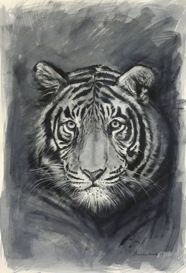 Portrait of a Wild Tiger thumb