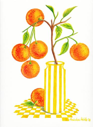 Print of Still Life Paintings by Anisha Heble