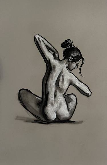 Drawing No. 47 Seated Nude thumb