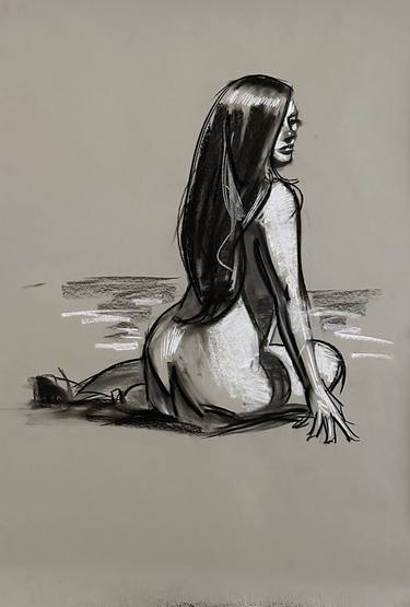 Drawing No. 49 Seated Nude thumb