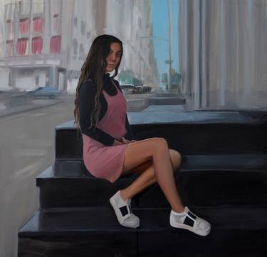 Original Figurative Portrait Paintings by Michael Connors