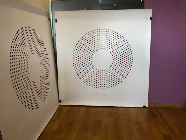 Original Minimalism Abstract Painting by Tamara Hridyayeva