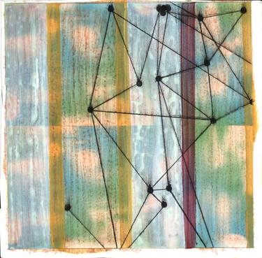 Original Abstract Geometric Paintings by Roberta Tucci