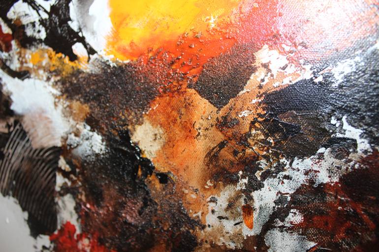 Original Art Deco Abstract Painting by Cyril Pienon