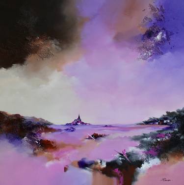 Print of Abstract Landscape Paintings by Cyril Pienon
