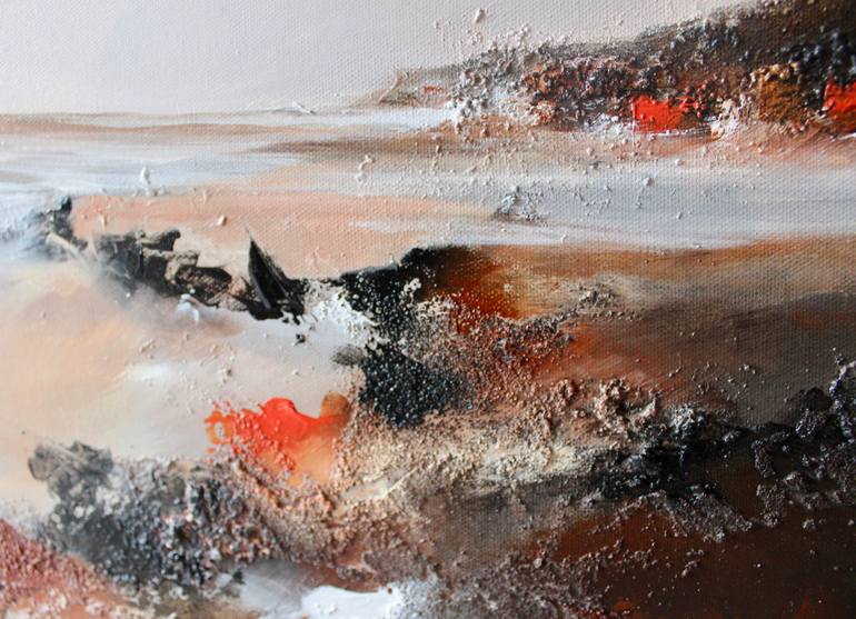 Original Abstract Expressionism Abstract Painting by Cyril Pienon