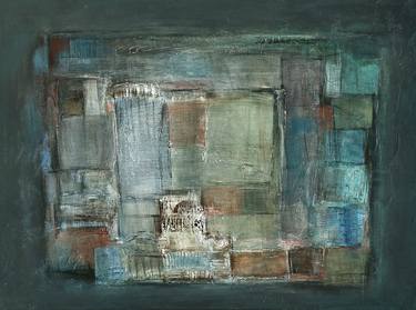 Print of Abstract Interiors Paintings by Behzad Sohrabi