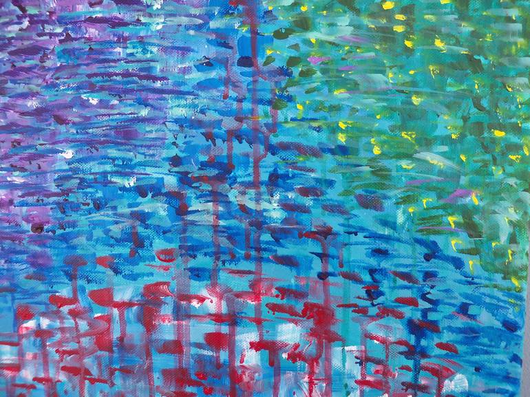 Original Modern Abstract Painting by Nadia Noutsou