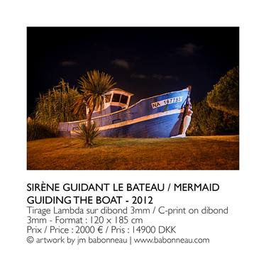 Mermaid Guiding The Boat - Limited Edition 1 of 20 thumb