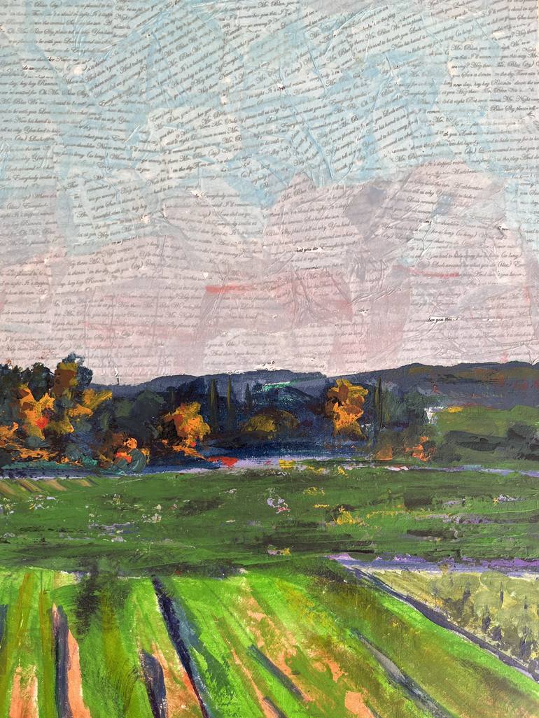 Original Impressionism Landscape Painting by jo charlton